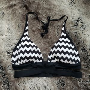 Seafolly Chevron Bikini Top
